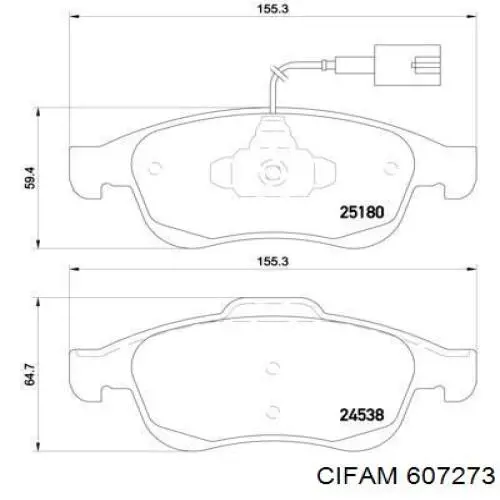 Граната колесная Cifam 607273 цена, от 29.72 USD