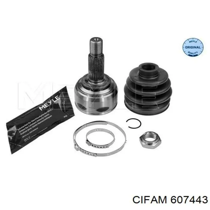 Junta homocinética exterior delantera 607443 Cifam