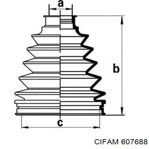 Купить 607688 Cifam Внешняя граната