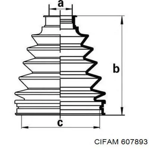 Граната колесная Cifam 607893 цена, от 34.45 USD