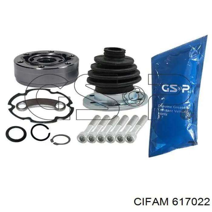 Шарнир угловых скоростей внутренний передний Cifam 617022 цена, от 31.89 USD