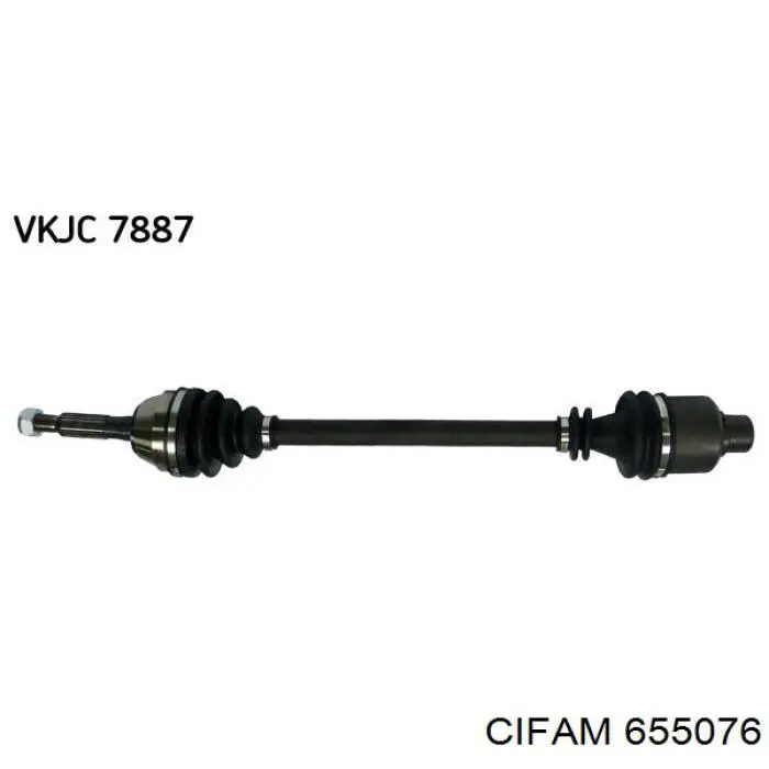 Ось передняя Renault (RVI) 7701351607