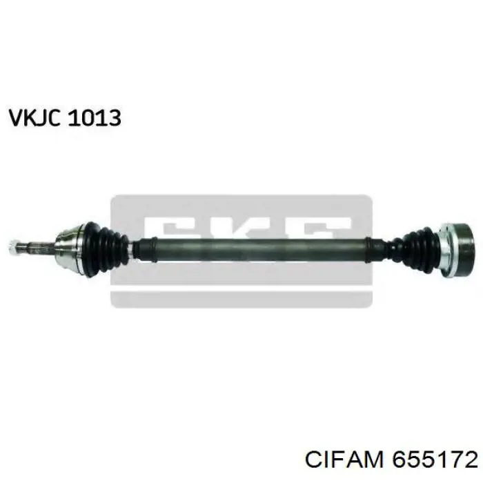 Полуось (привод) передняя правая CIFAM 655172