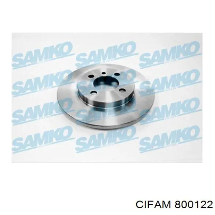 Передние тормозные диски 800122 Cifam