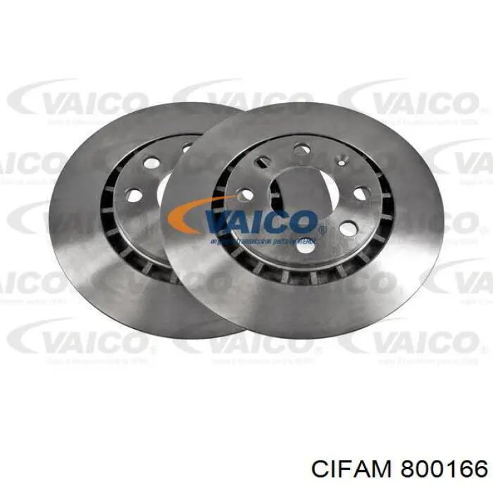 Передние тормозные диски 800166 Cifam
