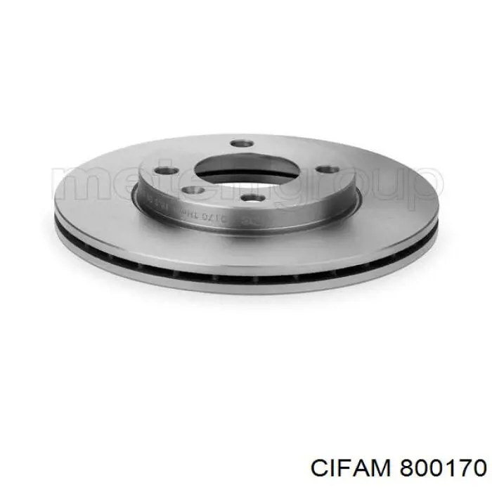 800-170 Cifam диск тормозной передний