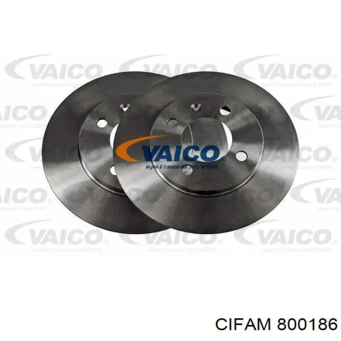 800186 Cifam диск тормозной передний