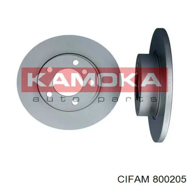 800205 Cifam Диск тормозной передний