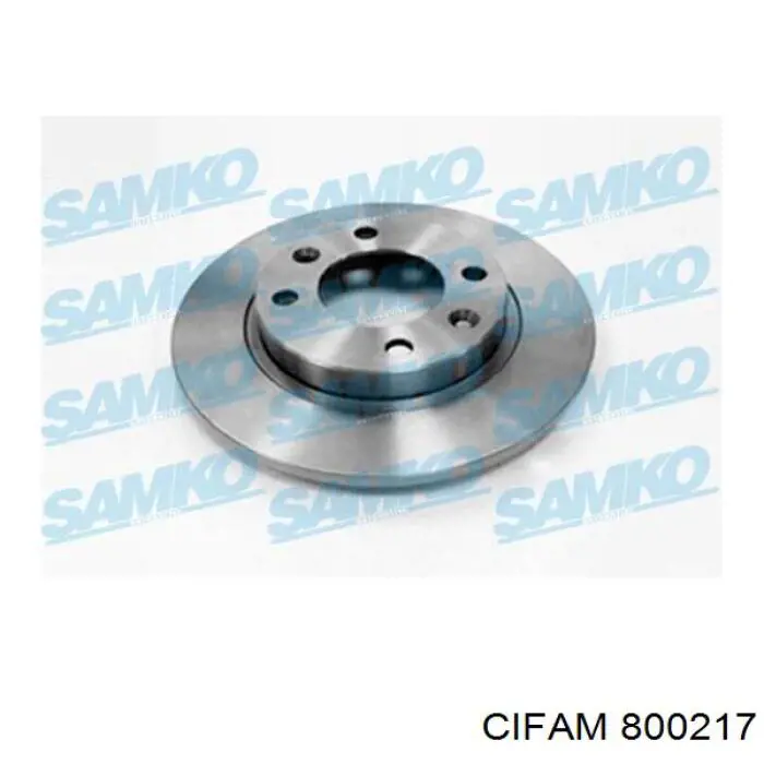 800-217 Cifam диск тормозной задний