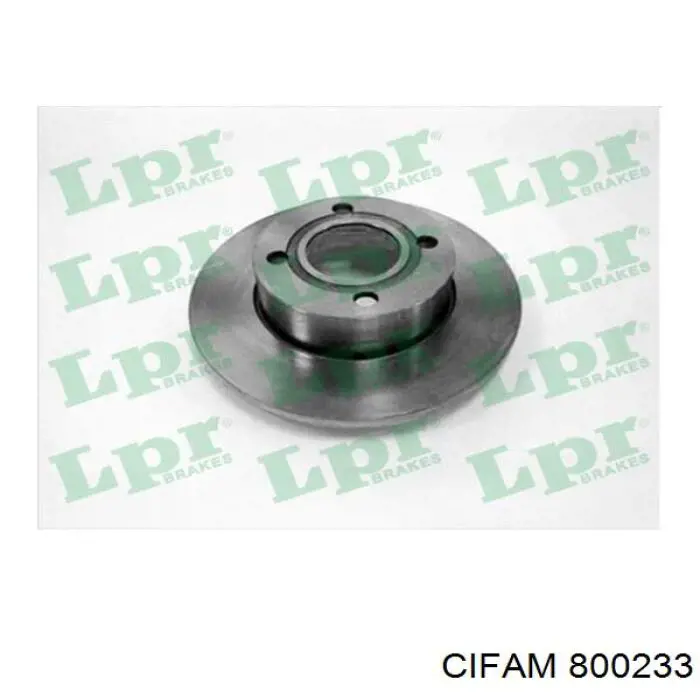 Передние тормозные диски 800233 Cifam