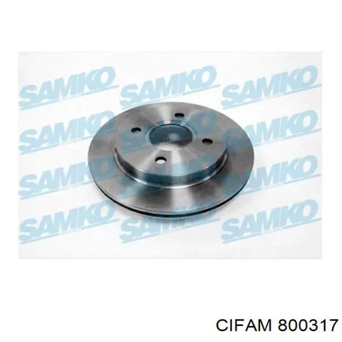 800317 Cifam Дисковый тормоз