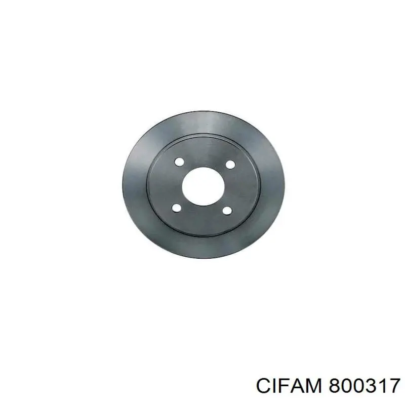 Задний дисковый тормоз Cifam 800317