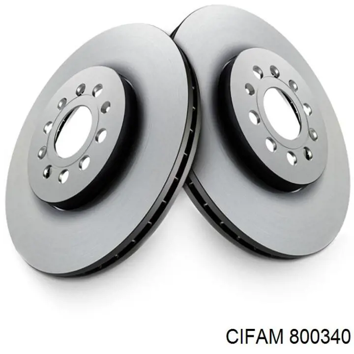Передние тормозные диски 800340 Cifam