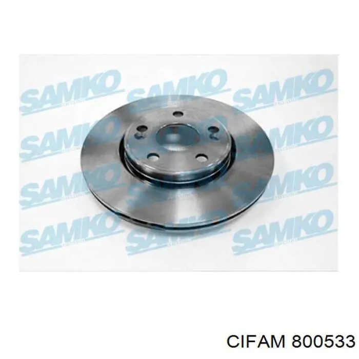 Тормоз дисковый передний Cifam 800533 цена, от 28.88 USD