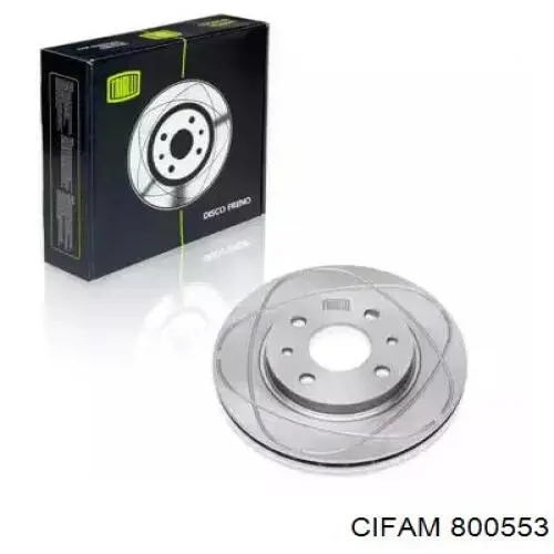 Передние тормозные диски 800553 Cifam