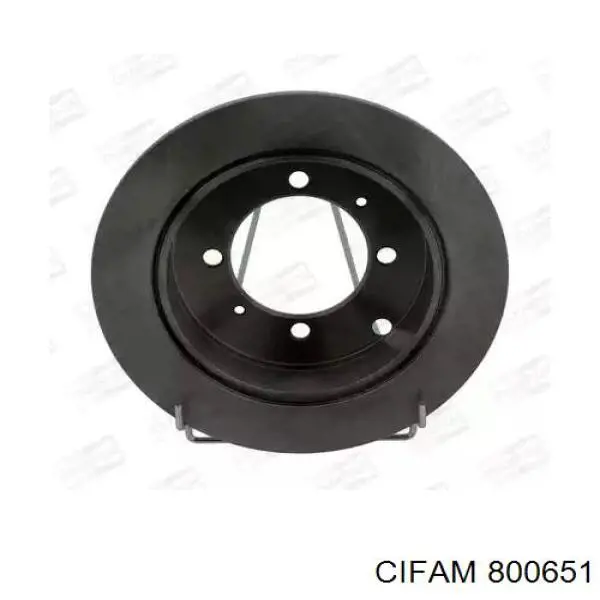 Купить 800651 Cifam Диск тормозной задний