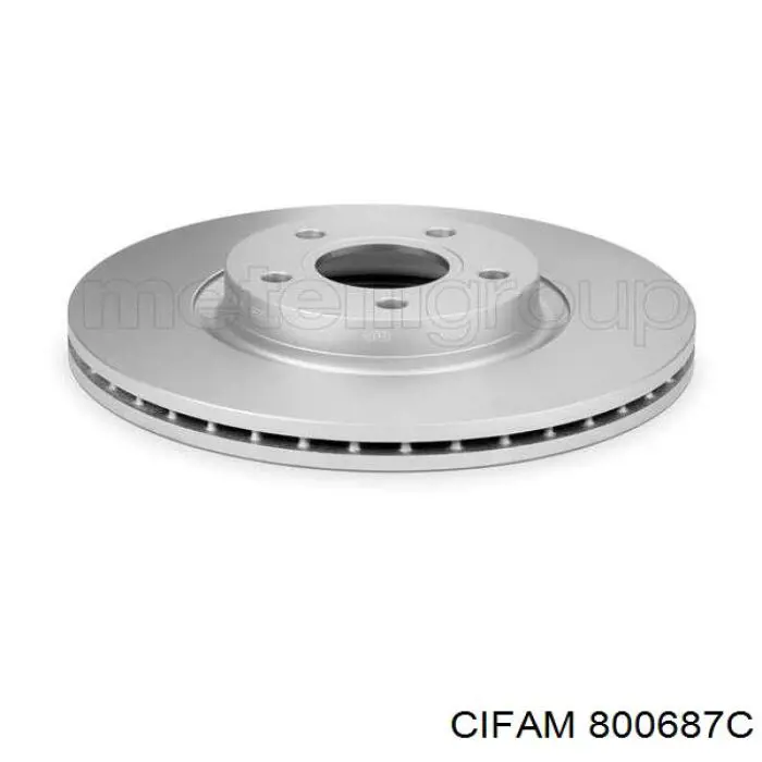 800-687C Cifam диск тормозной передний