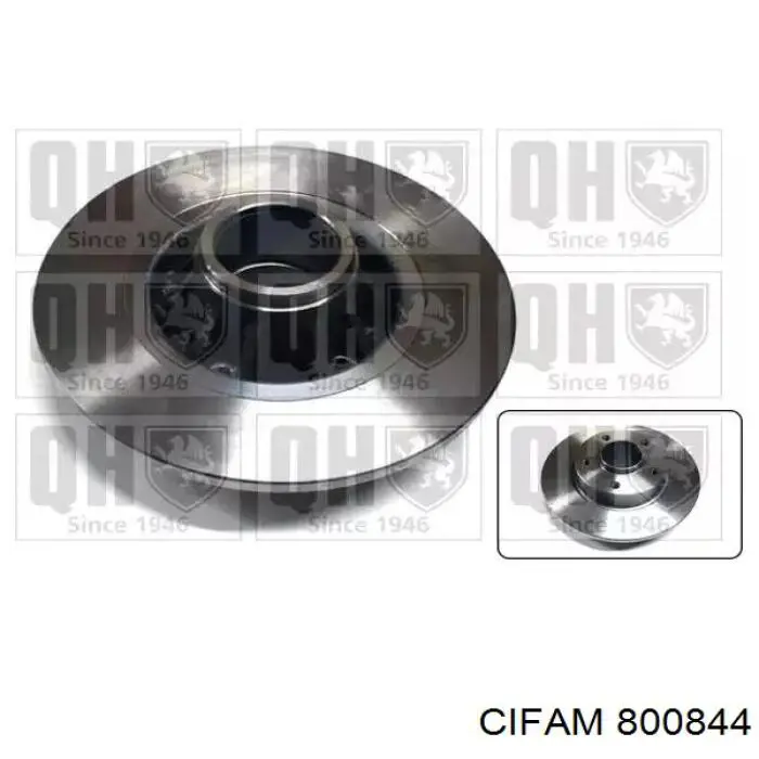 Задний дисковый тормоз Cifam 800844