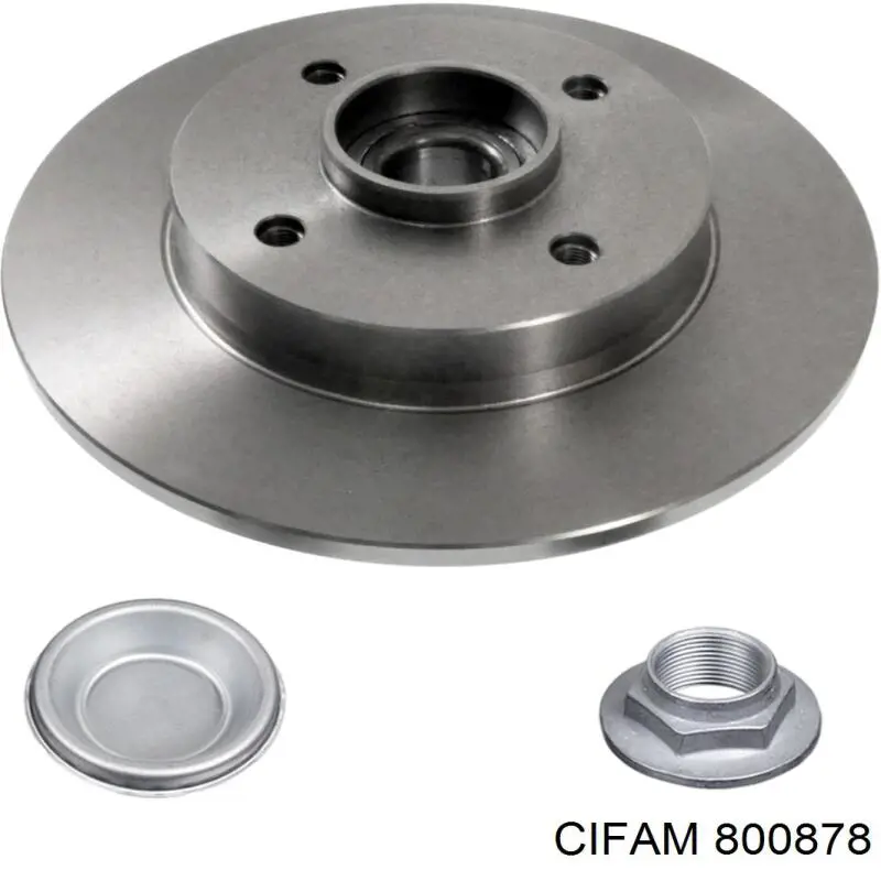 800-878 Cifam диск тормозной задний
