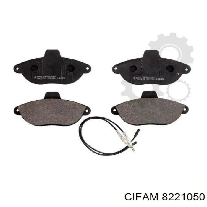 Колодки Cifam 8221050 цена, от 16.77 USD