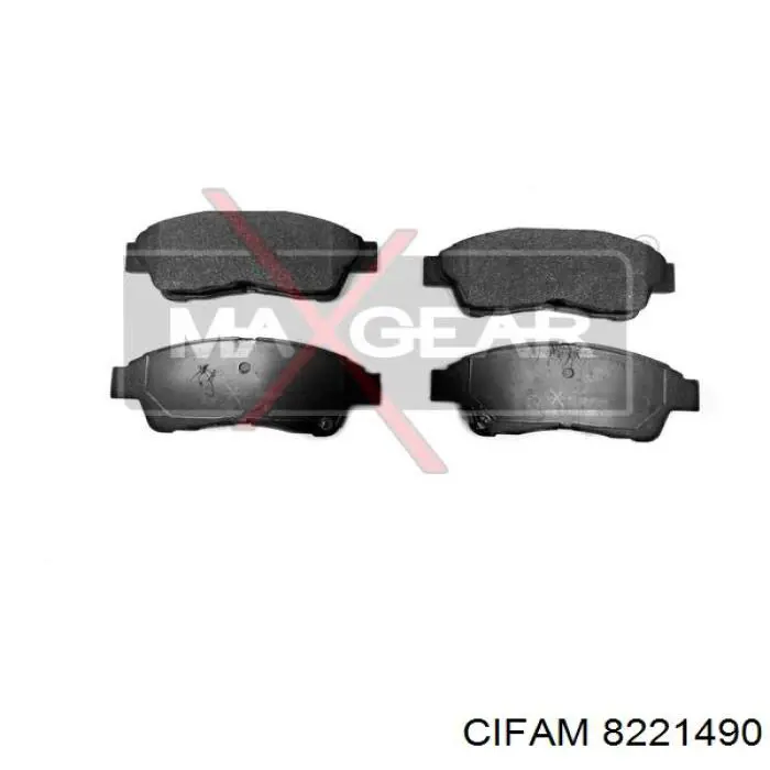 Передние тормозные колодки 8221490 Cifam