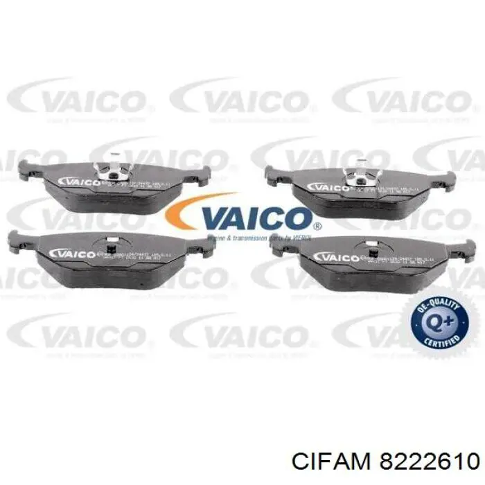 Задние тормозные колодки 8222610 Cifam