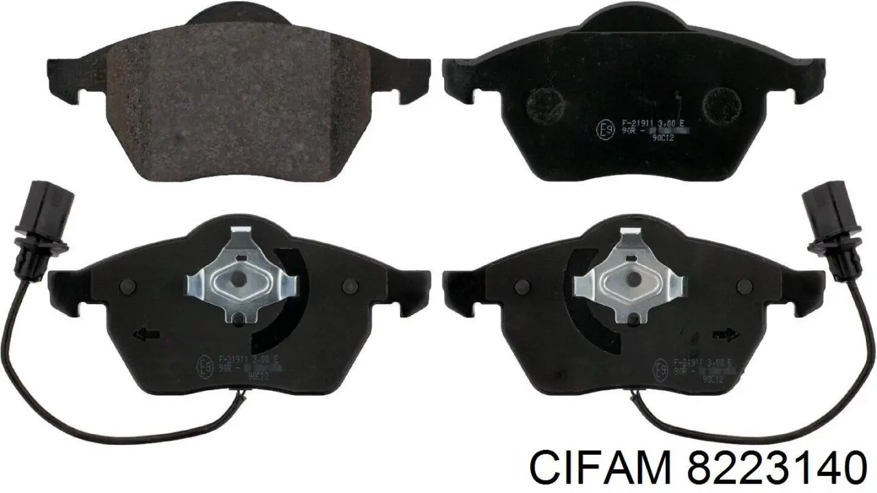 Колодки Cifam 8223140 цена, от 23.90 USD