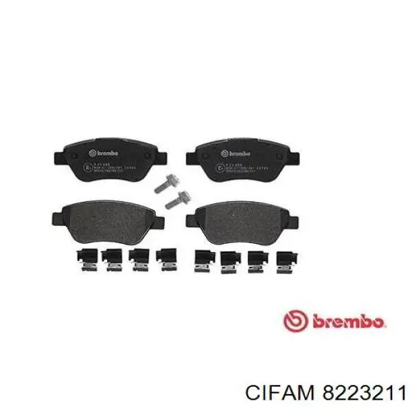 Тормозные колодки Cifam 8223211