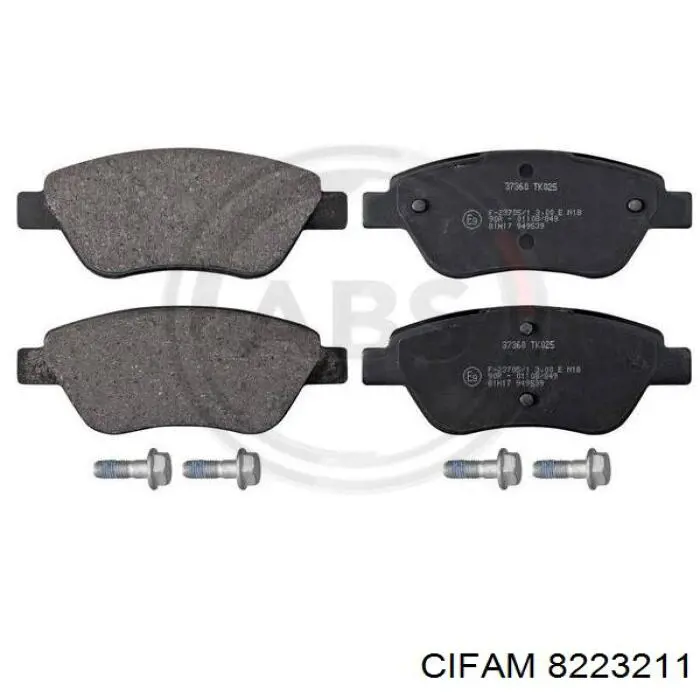 8223211 Cifam Колодки передние
