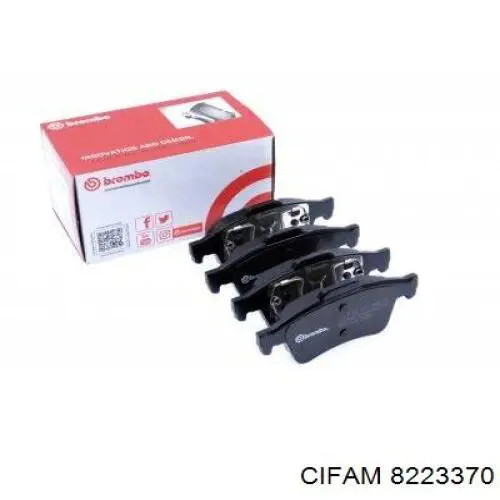 Задние дисковые колодки Cifam 8223370