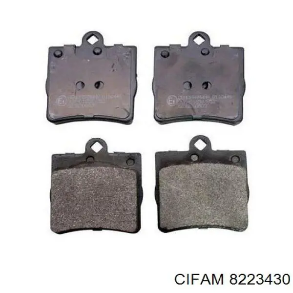 Задние тормозные колодки 8223430 Cifam
