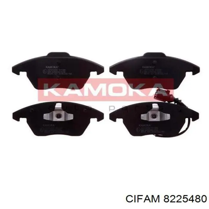 Передние тормозные колодки 8225480 Cifam