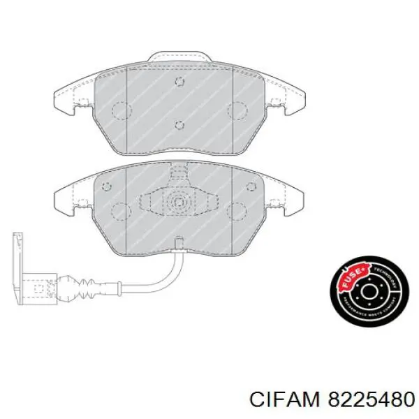 Колодки Cifam 8225480 цена, от 26.43 USD