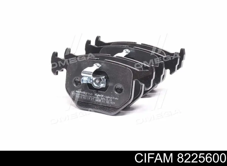 822-560-0 Cifam колодки тормозные задние дисковые