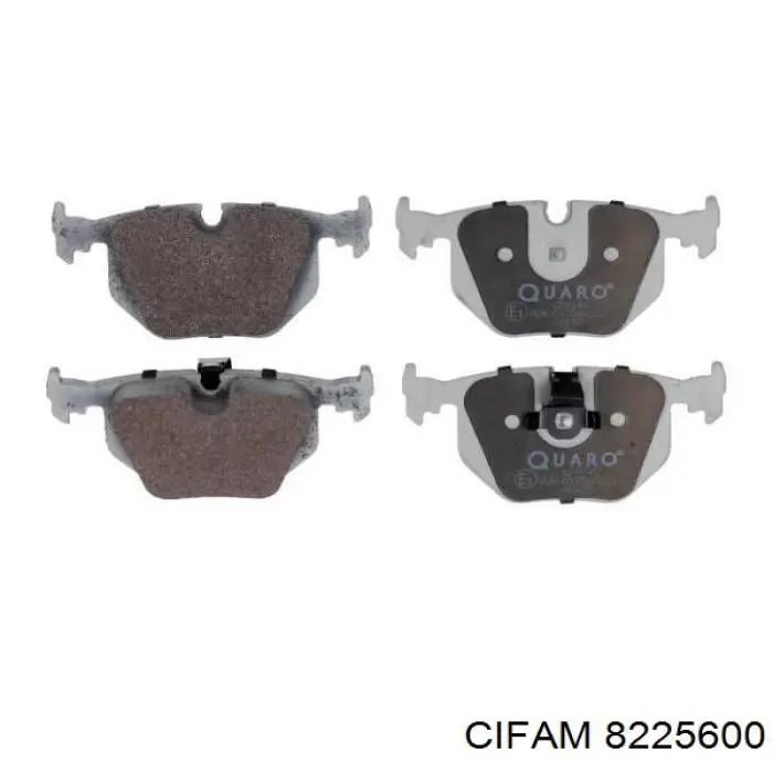 Задние тормозные колодки 8225600 Cifam