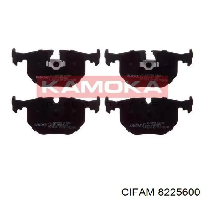 Купить 8225600 Cifam Колодки тормозные задние, дисковые