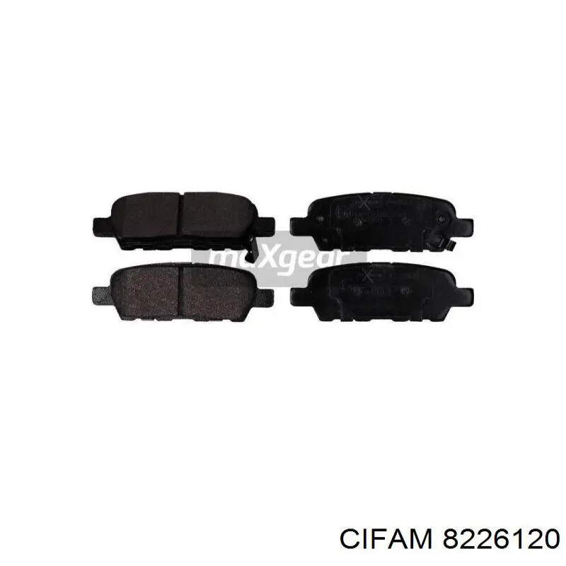 Задние тормозные колодки 8226120 Cifam