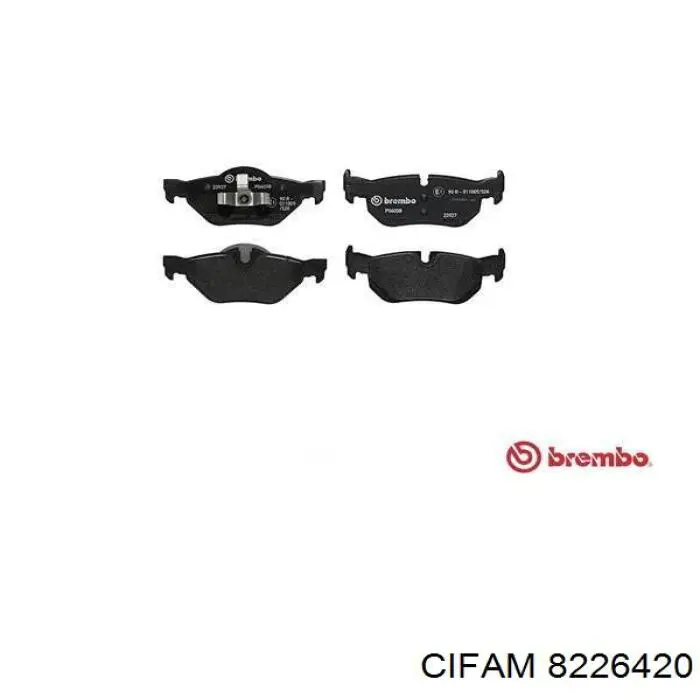 Задние дисковые колодки Cifam 8226420