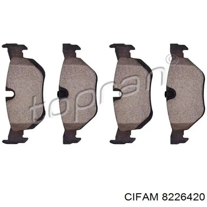 Колодки дисковые  Cifam 8226420 цена, от 21.59 USD
