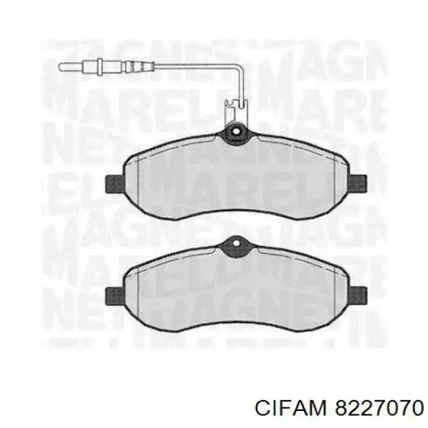 Тормозные колодки Cifam 8227070
