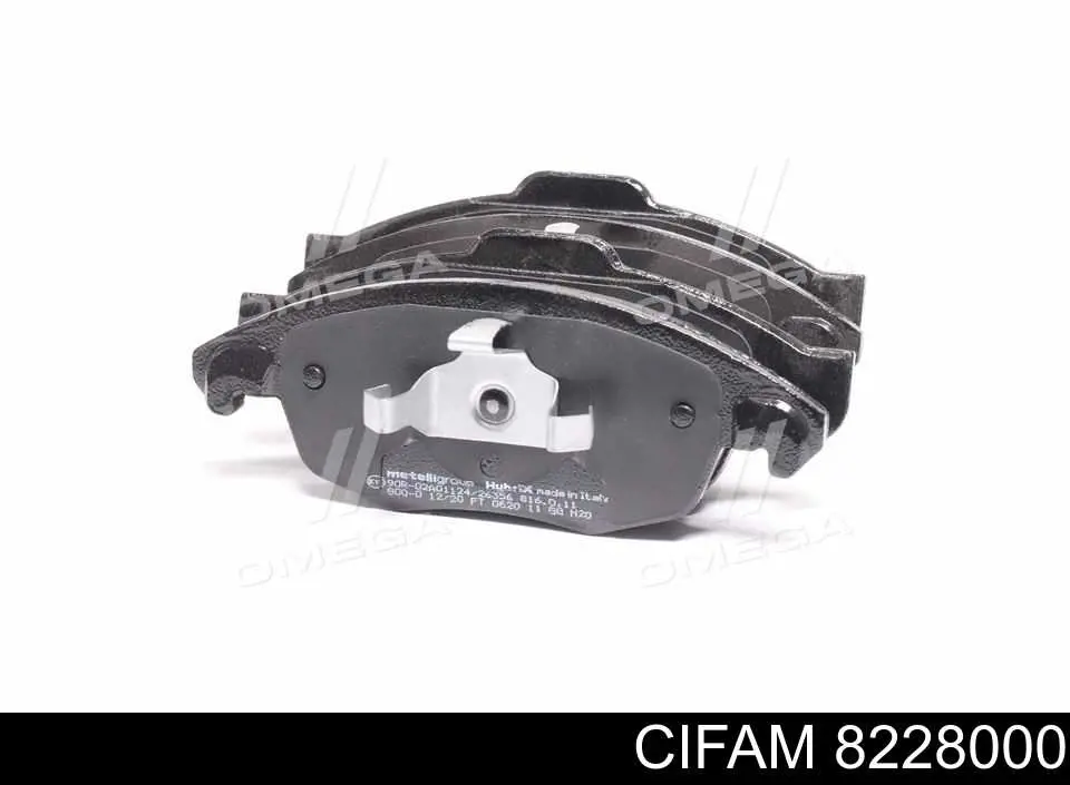 8228000 Cifam Колодки передние