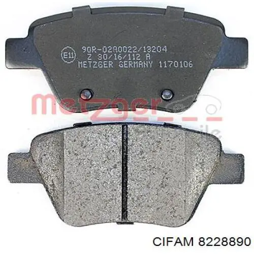 Колодки дисковые  Cifam 8228890 цена, от 19.76 USD