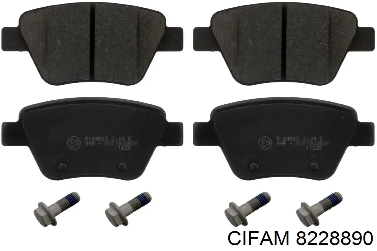 Колодки дисковые  Cifam 8228890 цена, от 19.76 USD