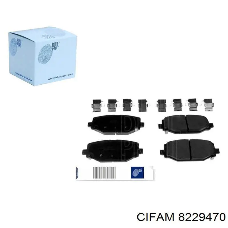Колодки дисковые  Cifam 8229470 цена, от 23.35 USD