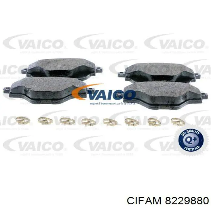 Колодки дисковые  Cifam 8229880 цена, от 23.40 USD