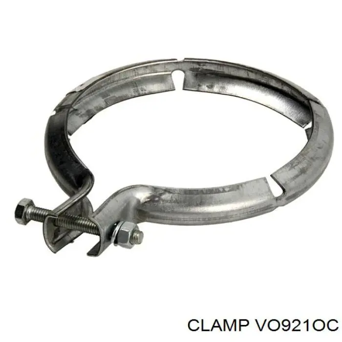 Соединительный хомут выпускного коллектора Clamp VO921OC цена, от 6.57 USD