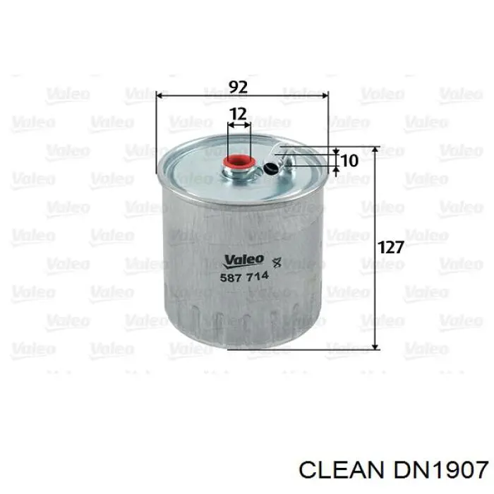 DN1907 Clean топливный фильтр