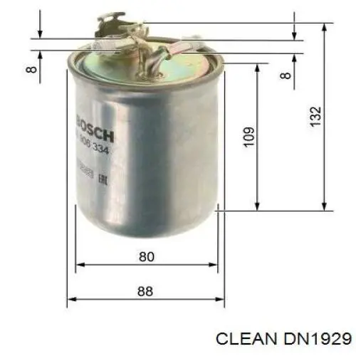 Фильтр тонкой очистки топлива Clean DN1929 цена, от 14.03 USD
