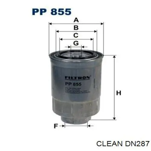 Купить DN287 Clean Фильтр-отстойник топлива грубой очистки