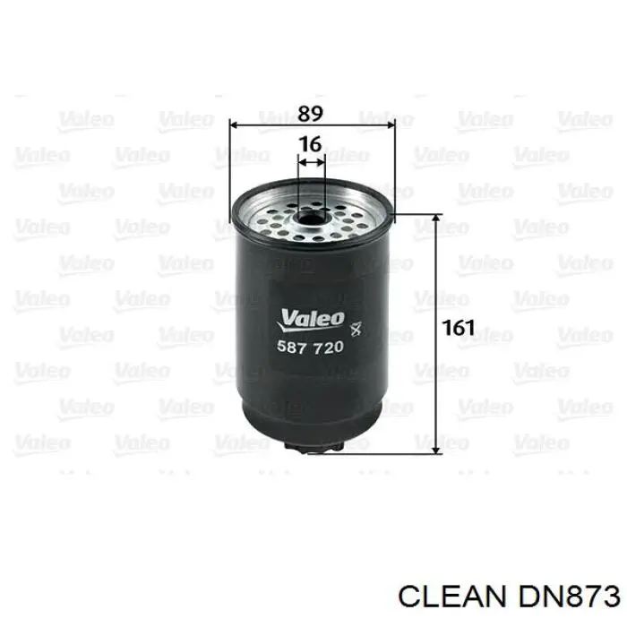 DN873 Clean топливный фильтр